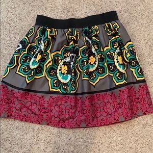 Dina-Be Multi Colored Skirt Size Small - So Cute!